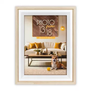 ZEP Bologna Cream 13x18 cornice portafoto in legno BG657C