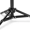 Manfrotto 156BLB Stativo Backlite Light - alluminio, nero, 210 cm