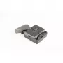 Manfrotto 323 Adattatore a sgancio rapido con piastra RC2 (200PL-14) - nero