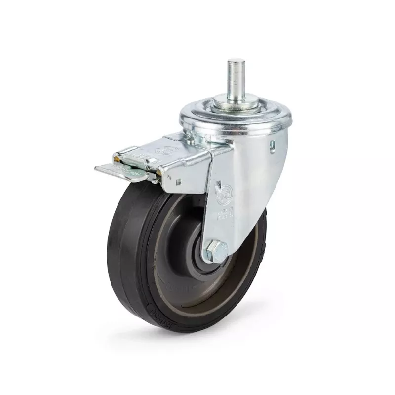 Manfrotto Ruote frenate per treppiede, diametro 160 mm, spigot