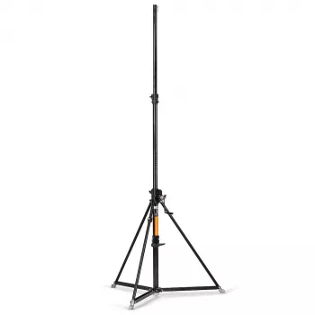 Manfrotto Super Wind-Up Stand in acciaio nero