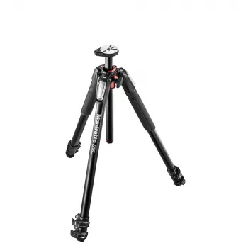 Manfrotto 055XPRO3 stativo con 3 sezioni, alluminio, nero