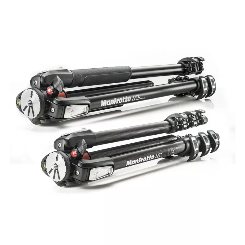 Manfrotto 055XPRO3 stativo con 3 sezioni, alluminio, nero