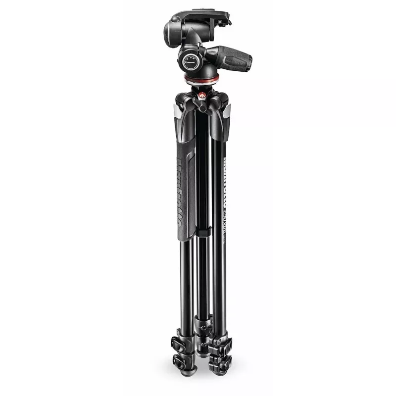 Manfrotto serie 290 MK290XTA3-3W stativo con testa a 3 vie (nero)