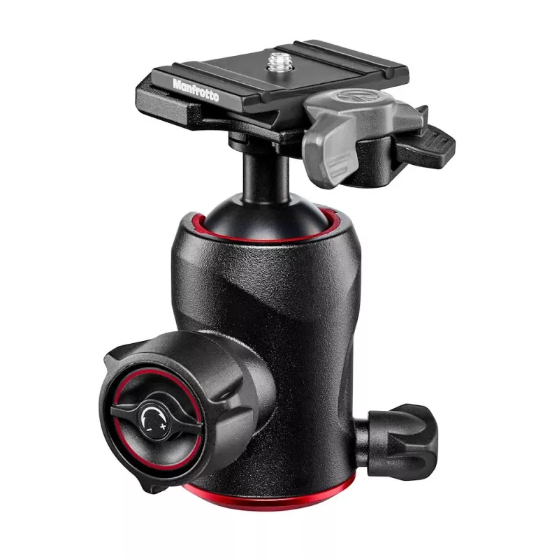 Manfrotto MH496-BH testa a sfera alluminio nero