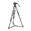 Manfrotto MVK504XTWINGA kit treppiede Twin in alluminio con testa video fluida 504X
