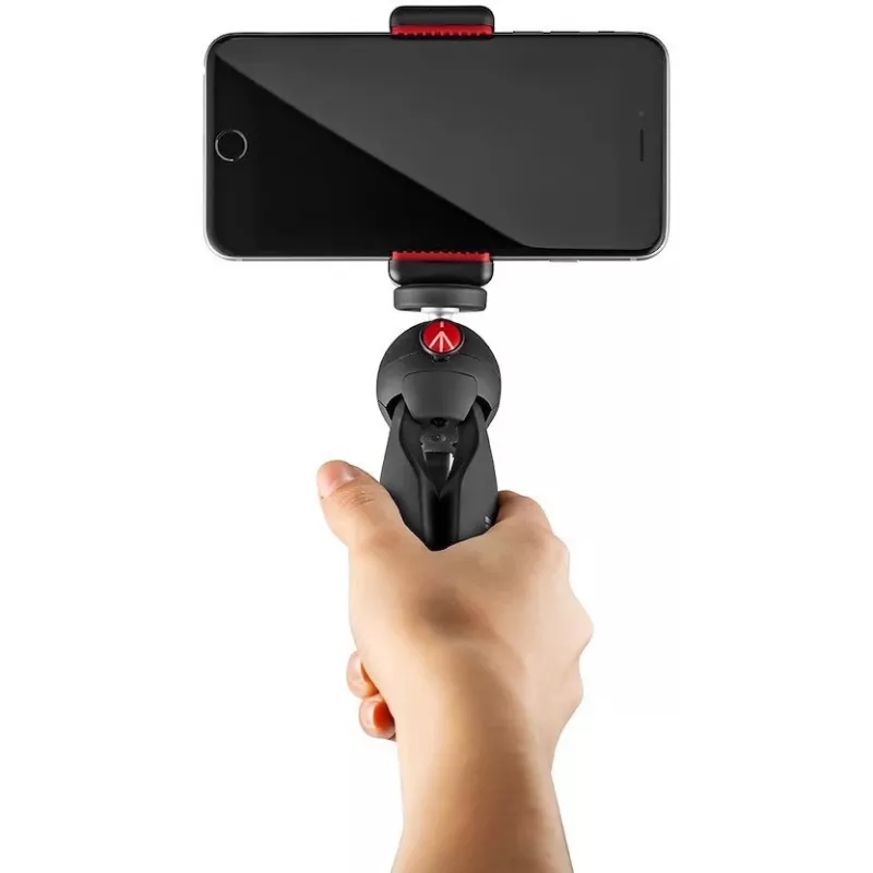 Manfrotto PIXI Smart mini treppiede con supporto per smartphone - nero