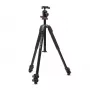 Manfrotto 190X treppiede in alluminio con testa a sfera 496RC2 (nero)