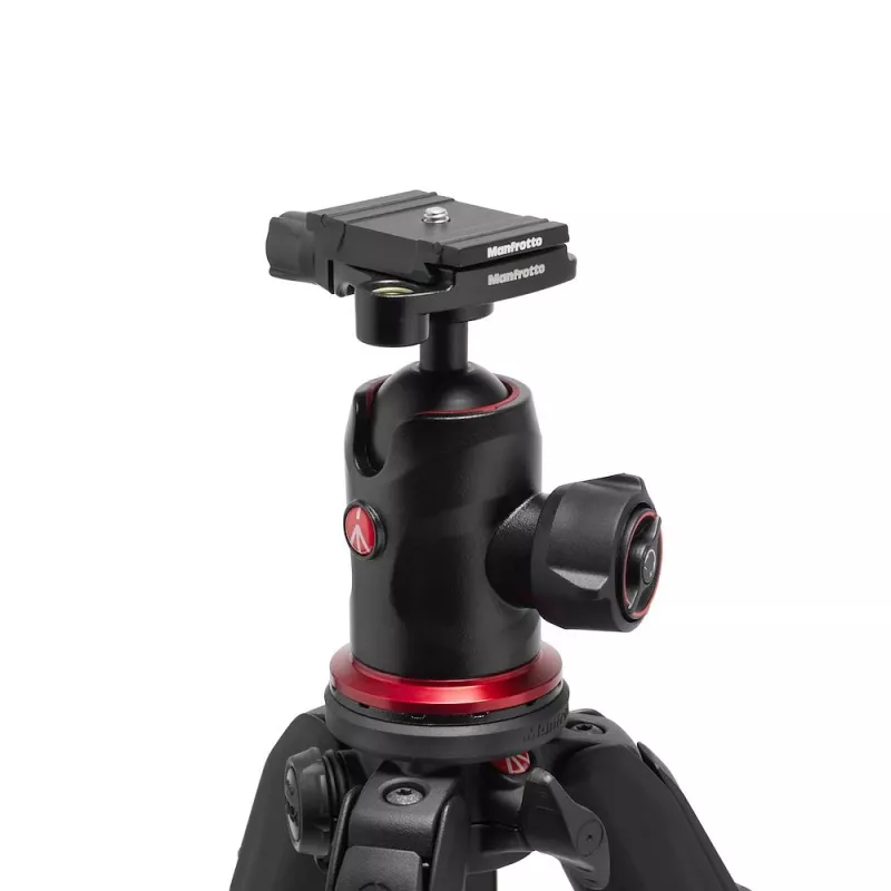 Manfrotto 190X treppiede in alluminio con testa a sfera 496RC2 (nero)