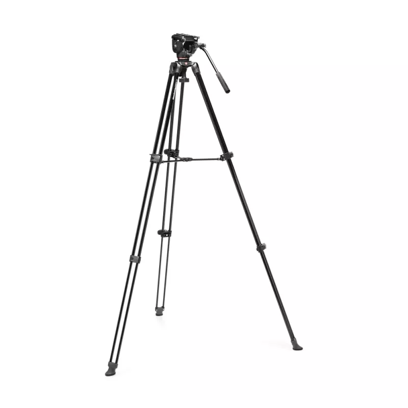 Manfrotto MVT502AM set treppiede video con testa a fluido 500X