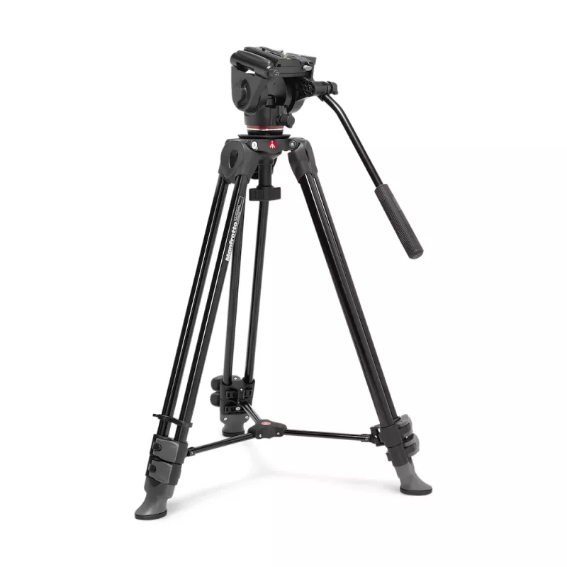 Manfrotto MVT502AM set treppiede video con testa a fluido 500X