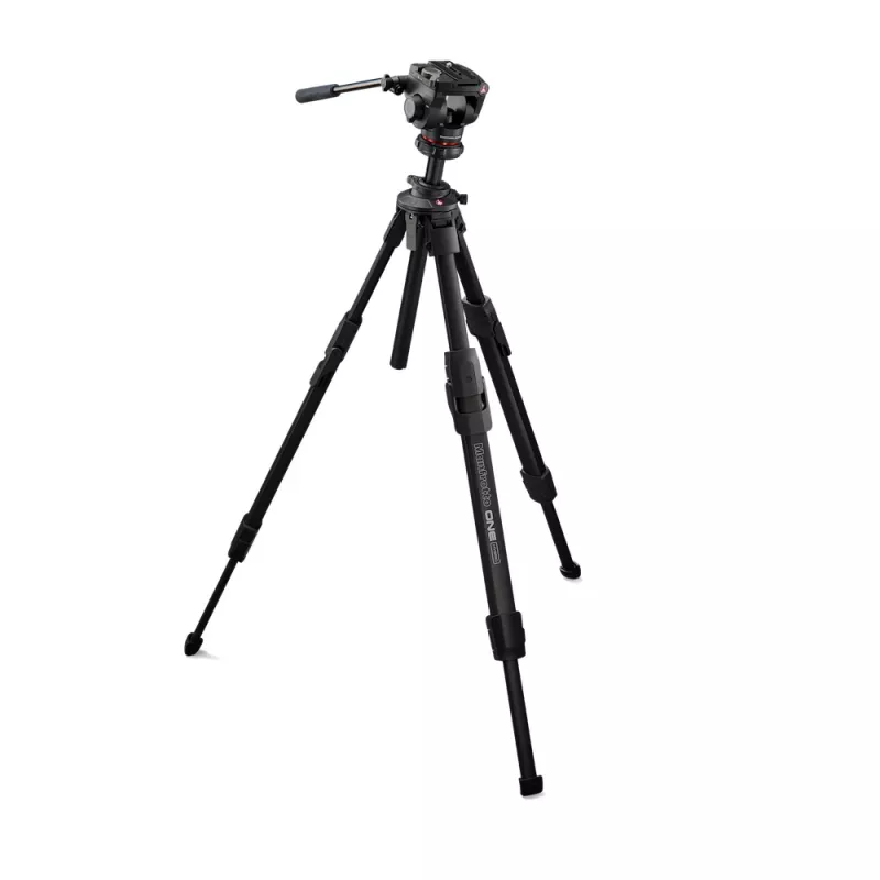 Manfrotto ONE treppiede in alluminio con testa a fluido 500X