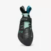 Scarpa Instinct VS Woman Scarpette da arrampicata, Nero/Aqua, EU 35,5