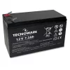 TECNOWARE Power Battery 12V 7,2Ah AGM VRLA con connettore Faston 6,3mm