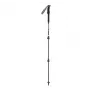 Gabel Escape Carbon Tour Lite Bastoni da trekking, 59-131 cm, Nero