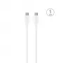 PURO ELEKTRIK Cavo Plain USB-C a USB-C Power Delivery 2m Bianco