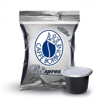 Caffè Borbone Respresso Miscela Nera Capsule di caffè 50 x 5 g per Nespresso OriginalLine