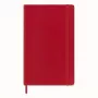 Moleskine Monochromatic quaderno Large rosso softcover a righe 192 pagine 13x21 cm