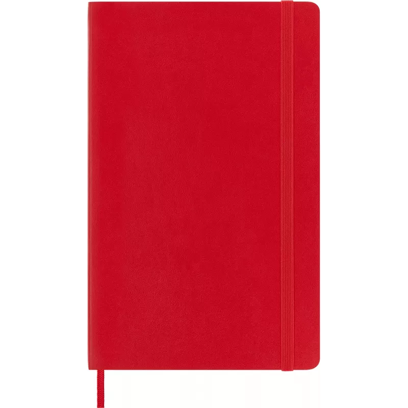 Moleskine Classic quaderno Large A5 a quadretti scarlatto soft cover 192 pagine