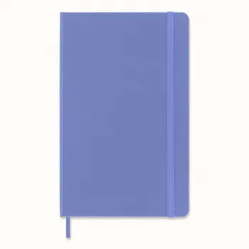 Moleskine Classic Quaderno Copertina rigida Large A5 a pagine bianche Hydrangea Blue