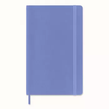 Moleskine Classic Taccuino Large A5 a righe Hydrangea Blue copertina flessibile