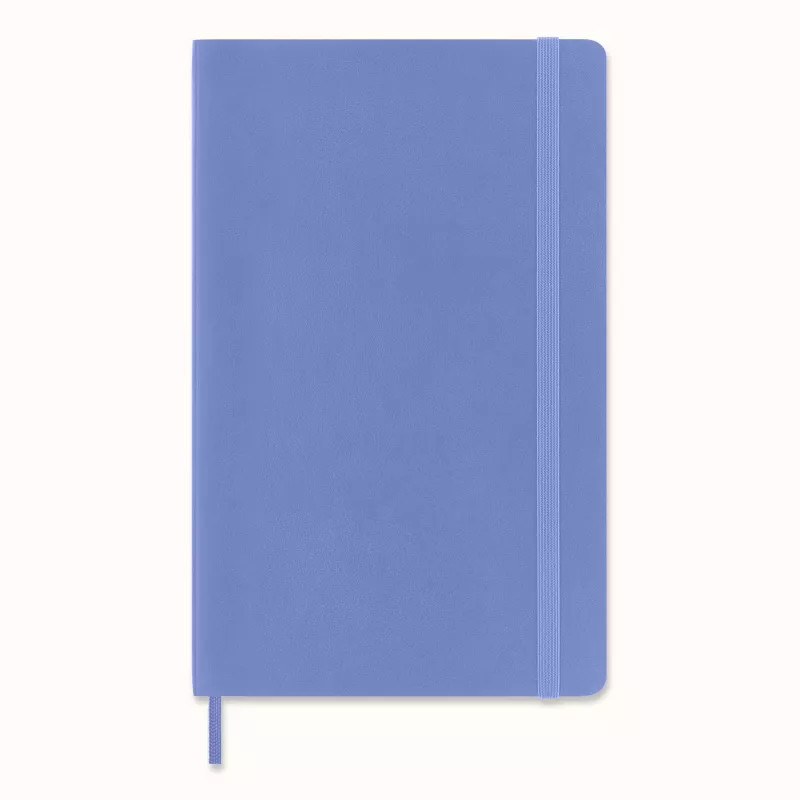 Moleskine Classic Taccuino Large A5 a righe Hydrangea Blue copertina flessibile