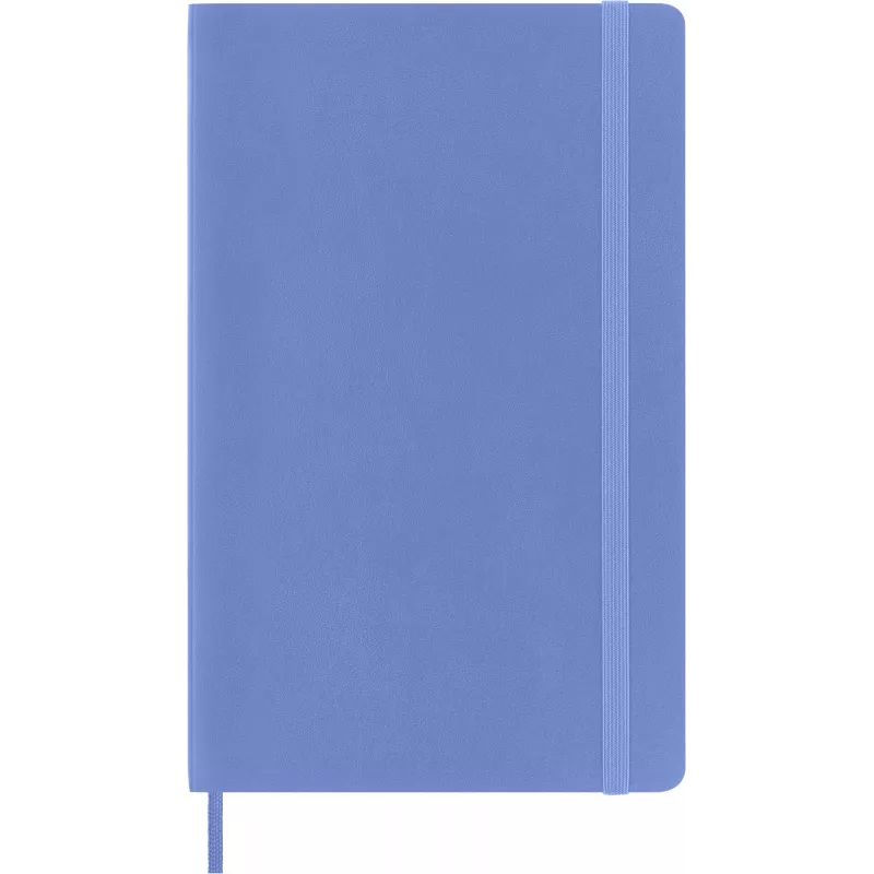 Moleskine Classic Taccuino Large A5 a righe Hydrangea Blue copertina flessibile