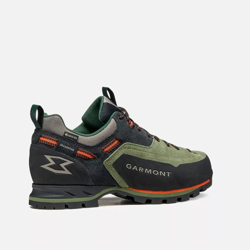 Garmont Dragontail Mnt Evo GTX Approach Shoes - Black/Olivine Green - Taglia 42 EU