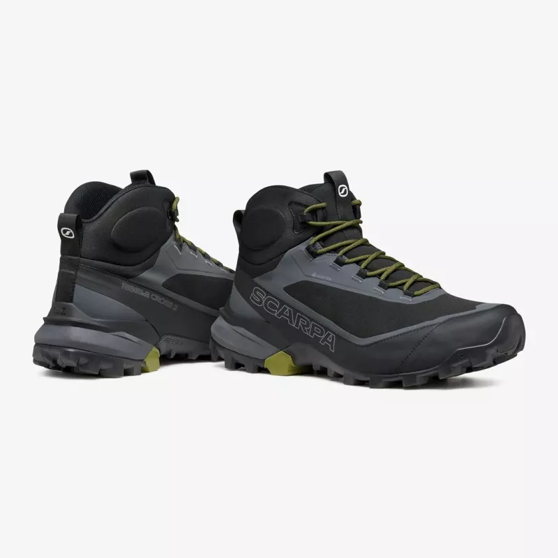 Scarpa Ribelle Cross 2 Mid GTX Scarpe da alpinismo black olive 44.5