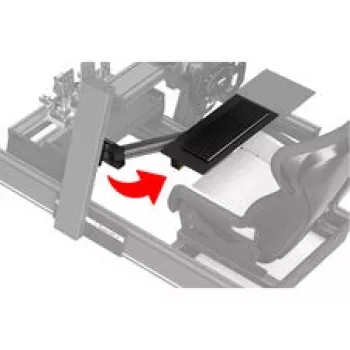SABELT SIM RACING Keyboard Tray, supporto tastiera regolabile - nero