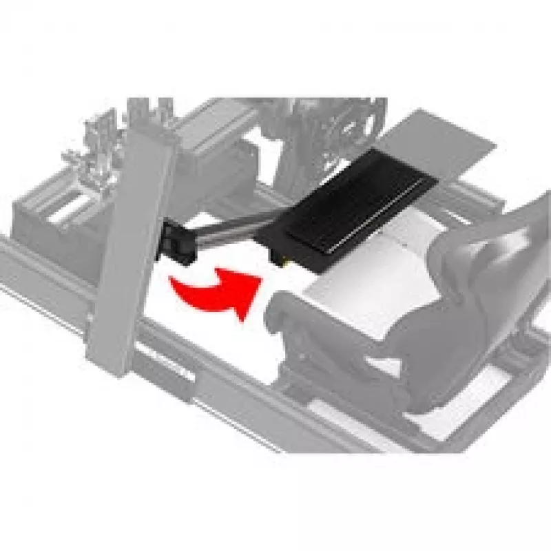 SABELT SIM RACING Keyboard Tray, supporto tastiera regolabile - nero