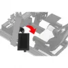 SABELT SIM RACING Keyboard Tray, supporto tastiera regolabile - nero