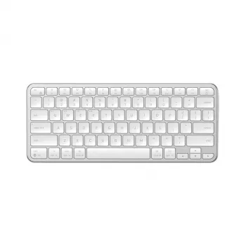 Satechi Slim EX1 Tastiera Bluetooth per tre dispositivi con commutazione modalità Mac/Windows (argento)