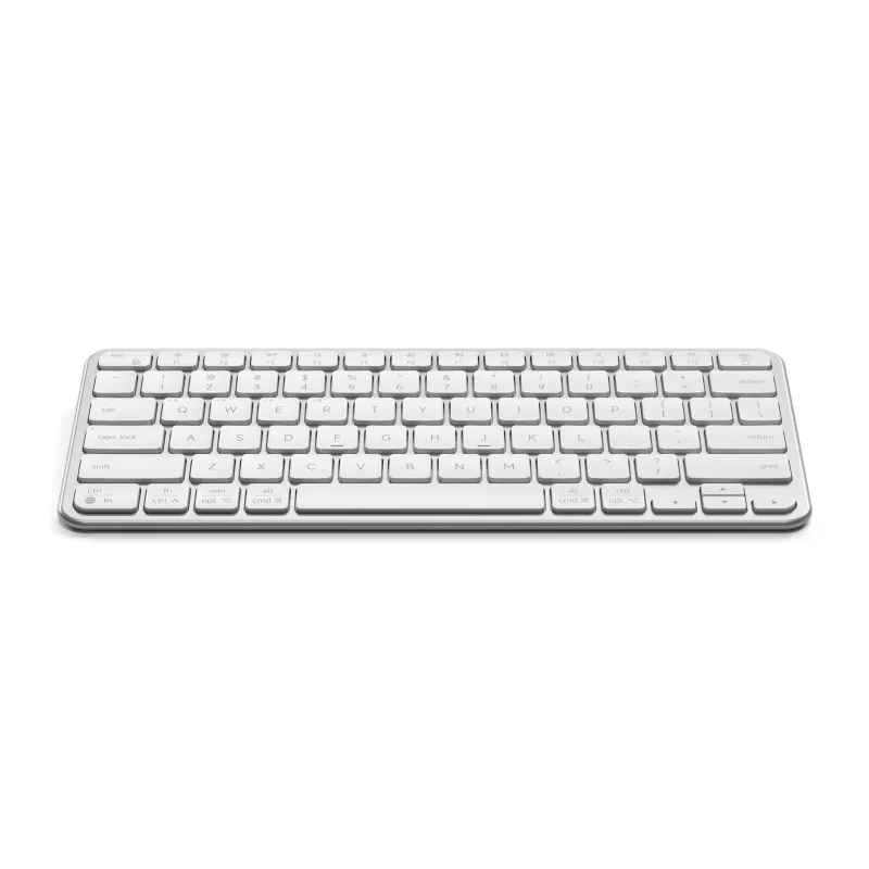 Satechi Slim EX1 Tastiera Bluetooth per tre dispositivi con commutazione modalità Mac/Windows (argento)