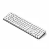 Satechi Slim EX3 Tastiera wireless Bluetooth per tre dispositivi con commutatore modalità Mac/Windows (Space Gray)