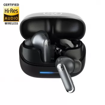 JLab Epic Pods auricolari True Wireless ANC con cancellazione attiva del rumore ibrida, Bluetooth 5.3, IP55, 50h di autonomia, nero
