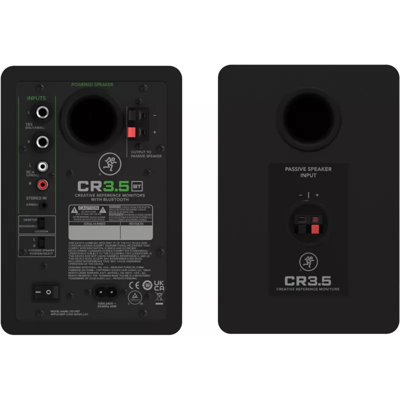 Mackie CR3.5BT monitor da studio attivi con Bluetooth