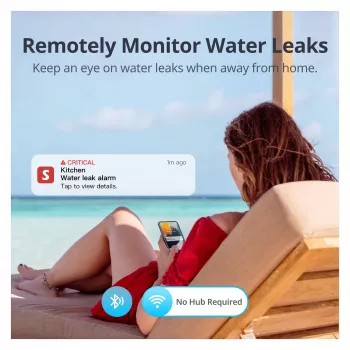 SwitchBot rilevatore di perdite d'acqua Wi-Fi