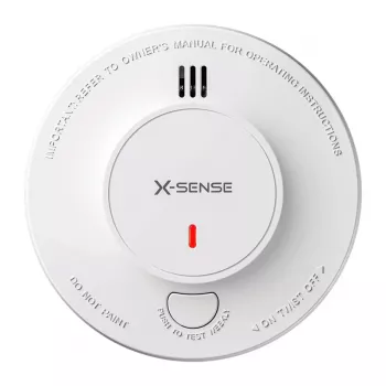 X-Sense SD19 rilevatore di fumo con batteria da 10 anni, a batteria, 122 x 45 mm (ZASXS00156WEU)