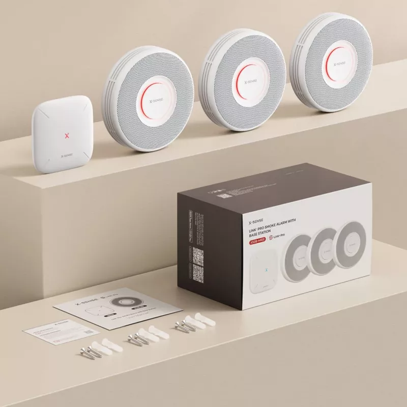 X-Sense XS0B-MR121 set rilevatori di fumo 12+1 RF con gateway