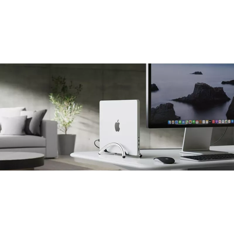 Twelve South BookArc Flex Supporto verticale per laptop per MacBook - Cromo