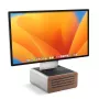 Twelve South HiRise Pro Supporto per monitor con spazio di archiviazione per iMac / Studio Display, Argento