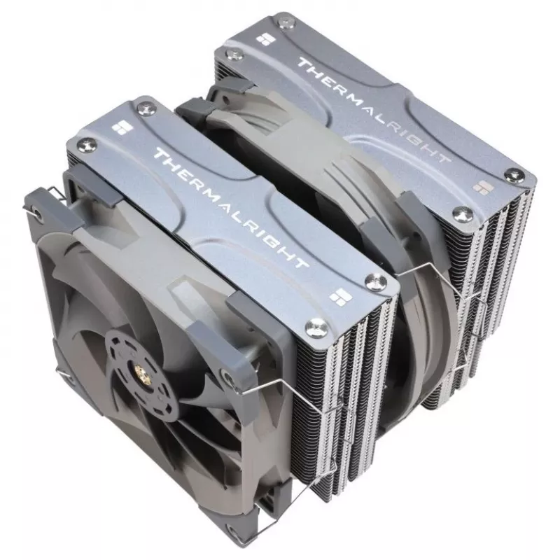 Thermalright Frost Commander 140 dissipatore CPU ad aria a doppia torre, 7 heatpipe, 280W TDP, ventole PWM da 140mm + 120mm