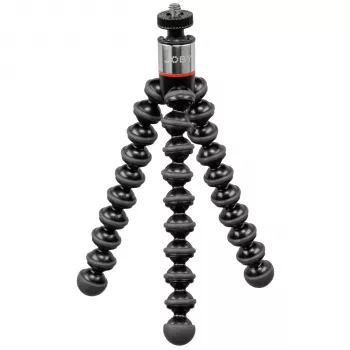 JOBY GorillaPod 325 mini treppiede flessibile con testa a sfera integrata, nero/carbone