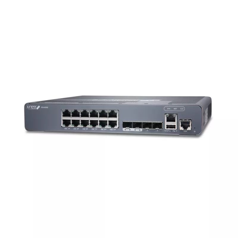 Juniper EX Series EX4000-12T switch - L3 managed - 12 porte Gigabit PoE+
