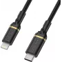 OtterBox Standard Cavo USB-C a Lightning 1m nero shimmer certificato MFi 60W PD