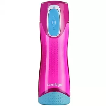Contigo Swish 500ml Bottiglia d'Acqua in Plastica Tritan Raspberry Pink