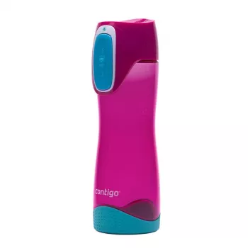 Contigo Swish 500ml Bottiglia d'Acqua in Plastica Tritan Raspberry Pink