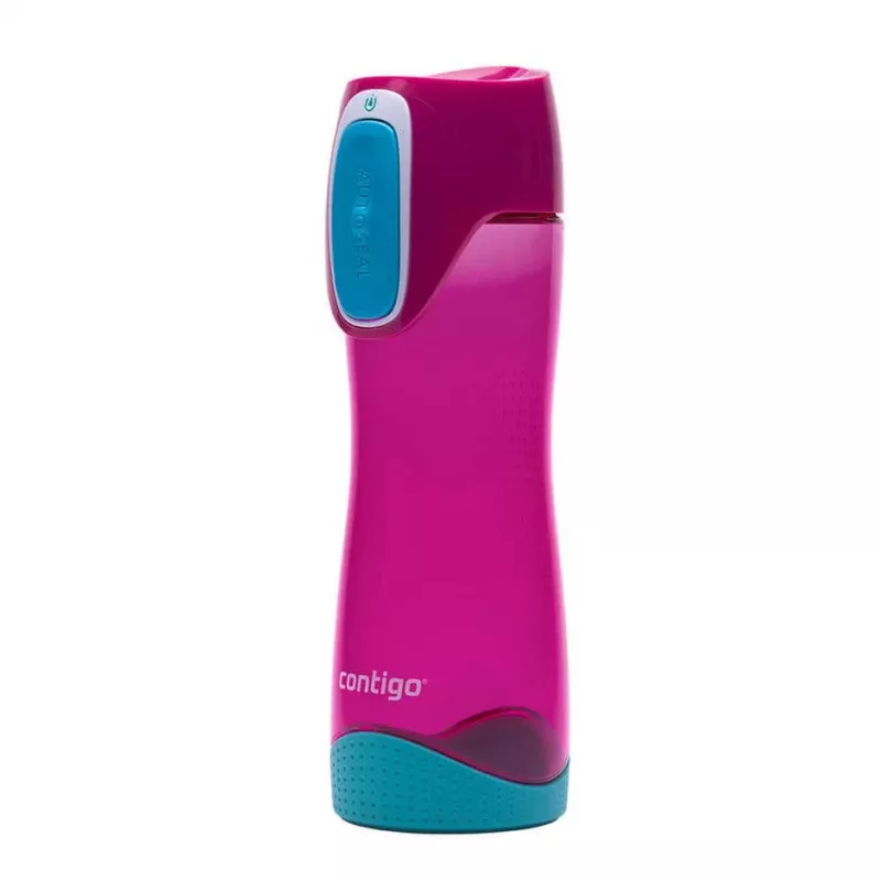 Contigo Swish 500ml Bottiglia d'Acqua in Plastica Tritan Raspberry Pink