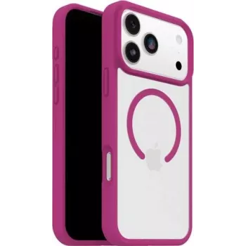 OtterBox React Series Cover posteriore per Apple iPhone 17 Pro Max - Pink Awakening (Clear) - compatibile MagSafe
